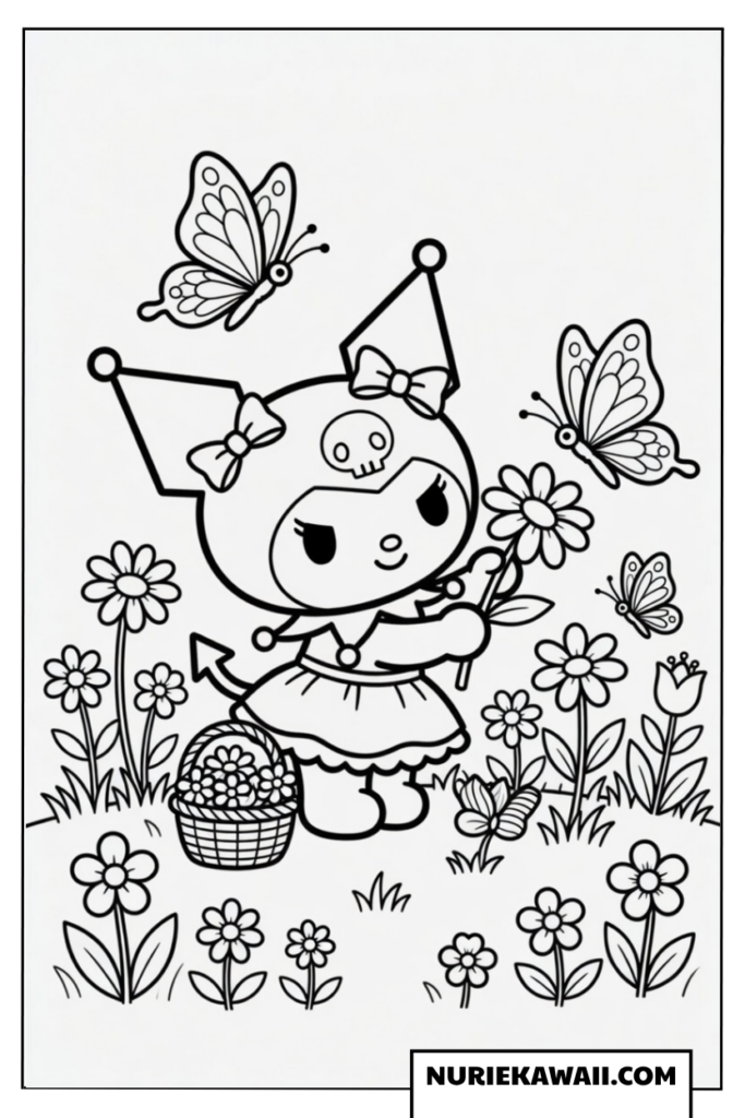 クロミのお花摘み
