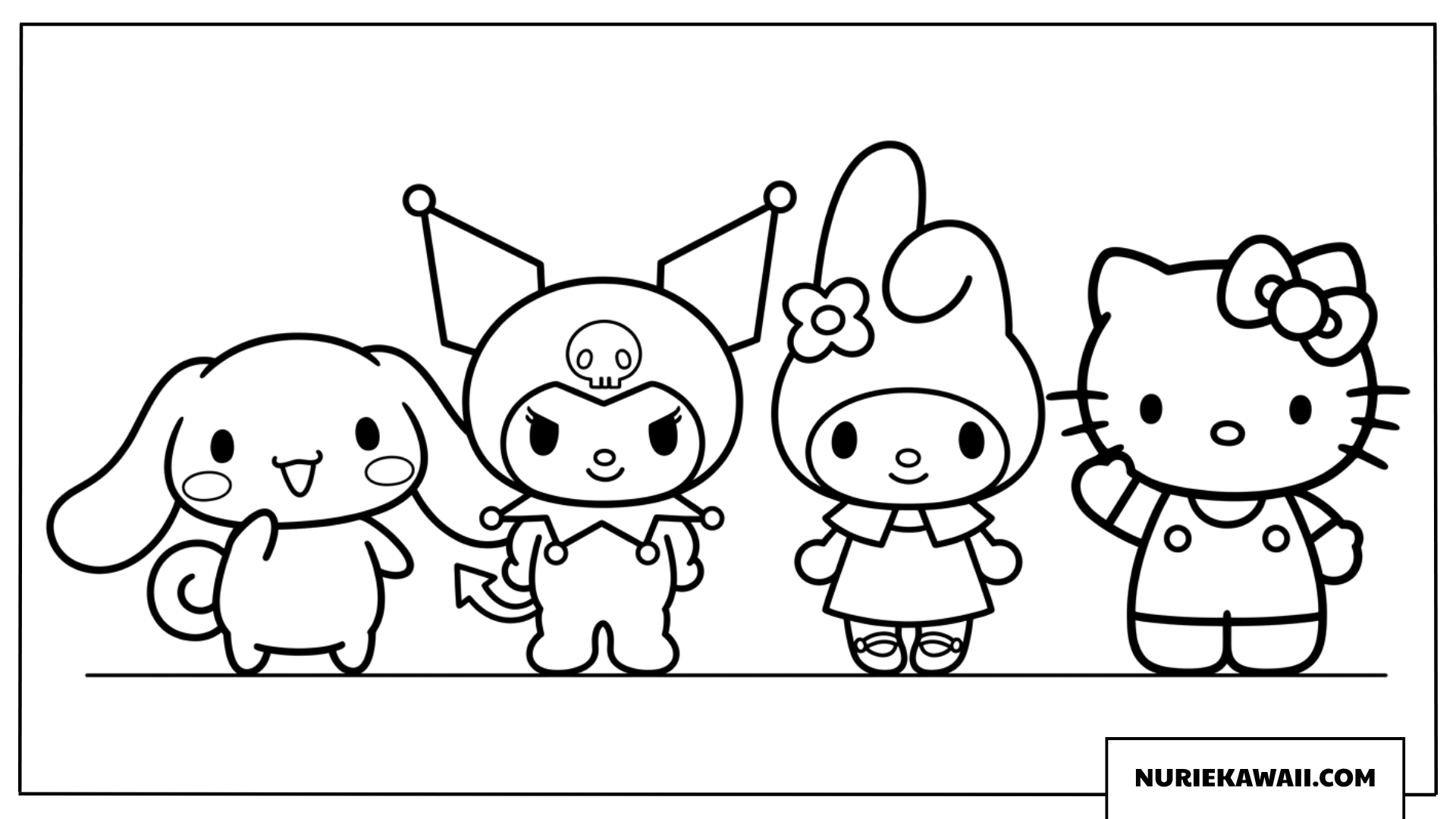 シナモロール 塗り絵 大集合의ラインナップ